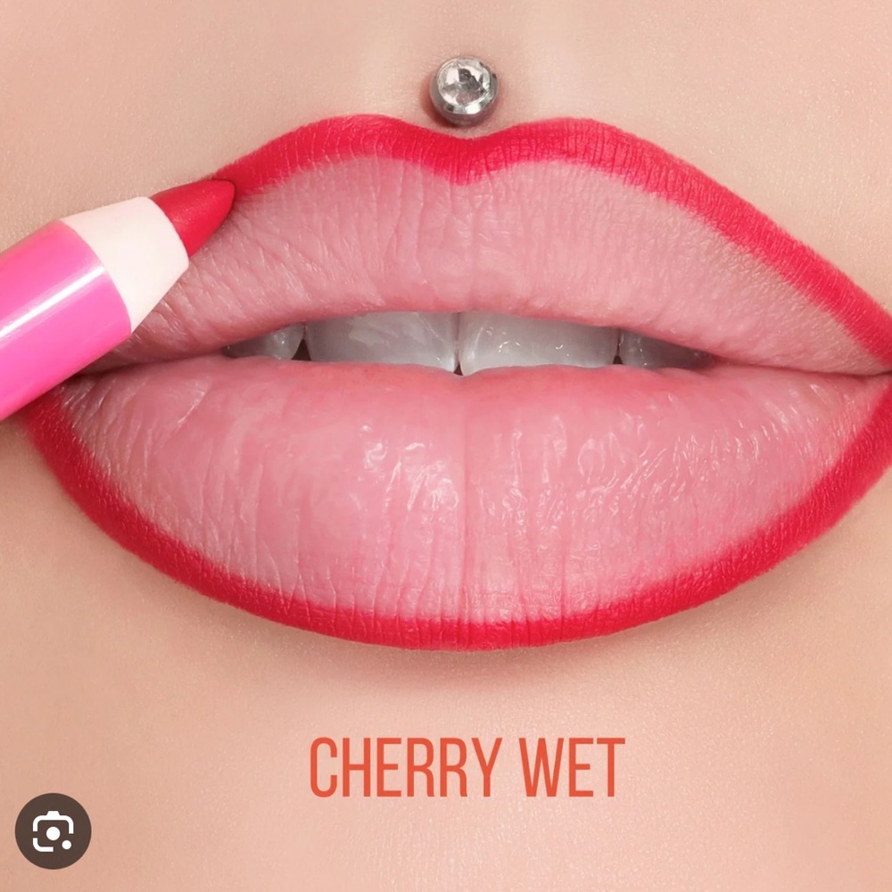 Cherry Wet Jeffree Star velour lip liner